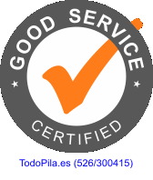 Sello TodoPila en GoodService